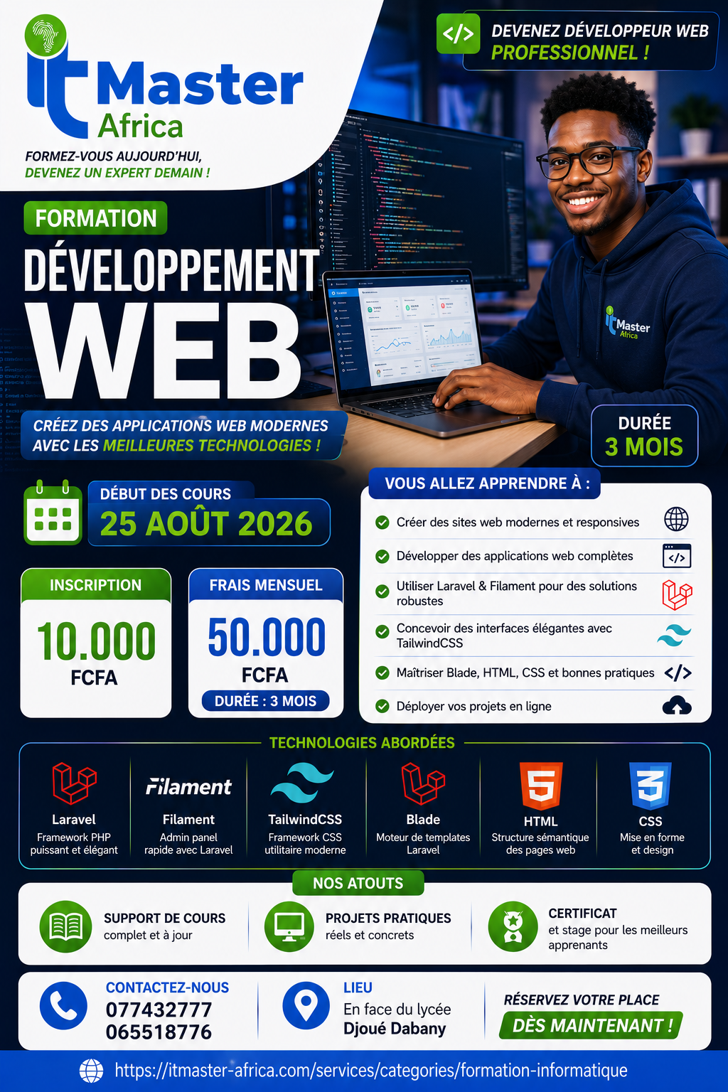 Formation développement web